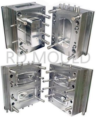Стальная пресс-форма P20 718 Nak80 S316 AISI H13 для литья пластмасс с индивидуальным размером и сроком службы 300000-500000 циклов