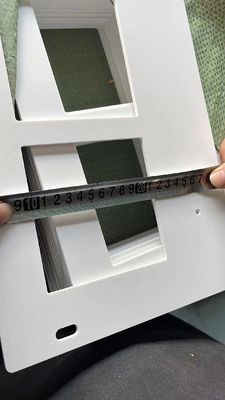 Услуга резки пластиковых пластиков ABS/акриловых/PP/PET/HDPE для удовлетворения требований клиента
